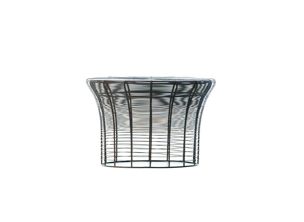 Mesa Alta Auxiliar de Exterior GANDIA BLASCO ARAM Ø61 cm Diseño Nendo