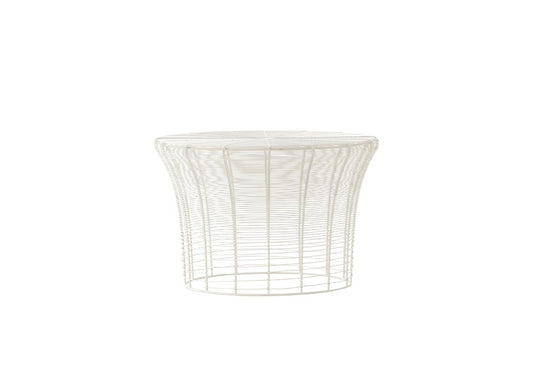 Mesa Alta Auxiliar de Exterior GANDIA BLASCO ARAM Ø61 cm Diseño Nendo