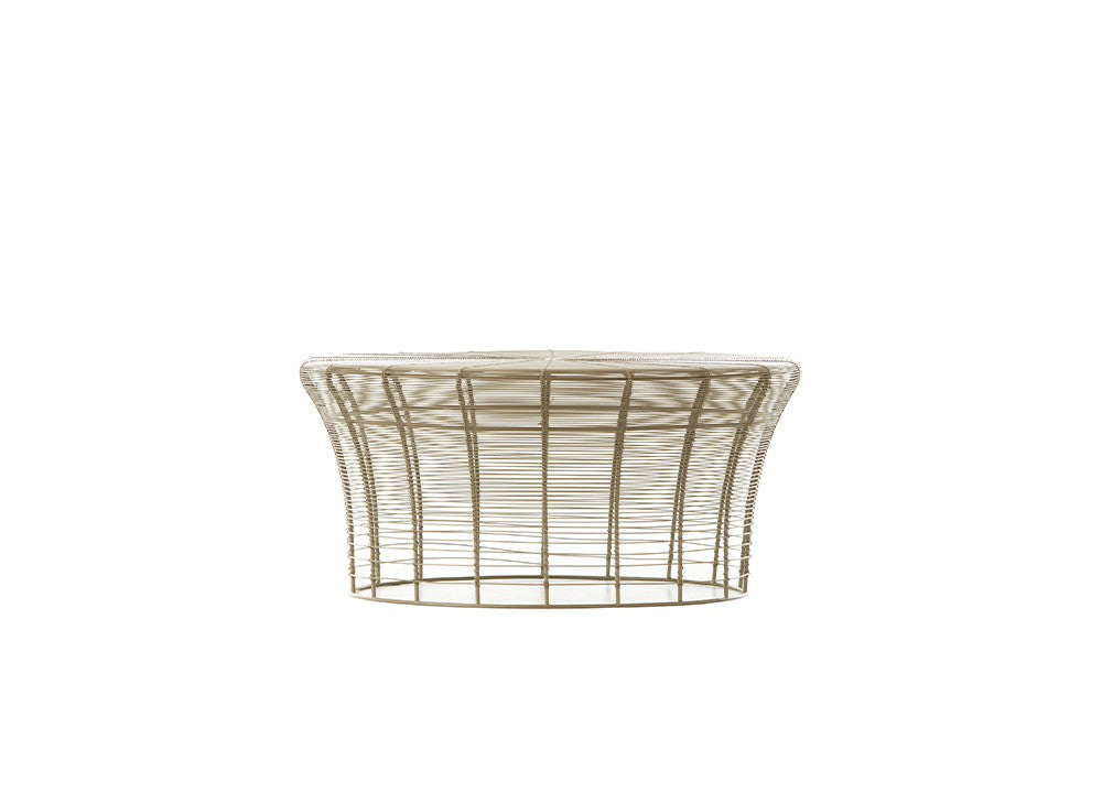 Mesa Baja de Exterior GANDIA BLASCO ARAM Ø71 cm Diseño Nendo