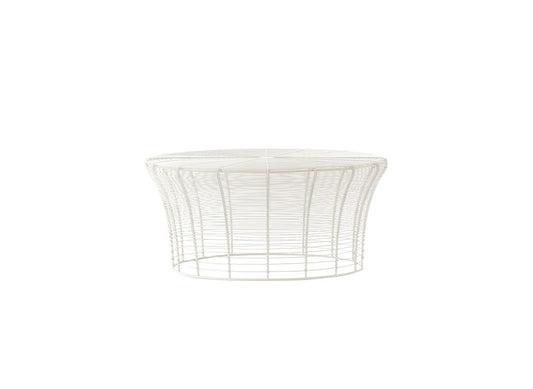 Mesa Baja de Exterior GANDIA BLASCO ARAM Ø71 cm Diseño Nendo