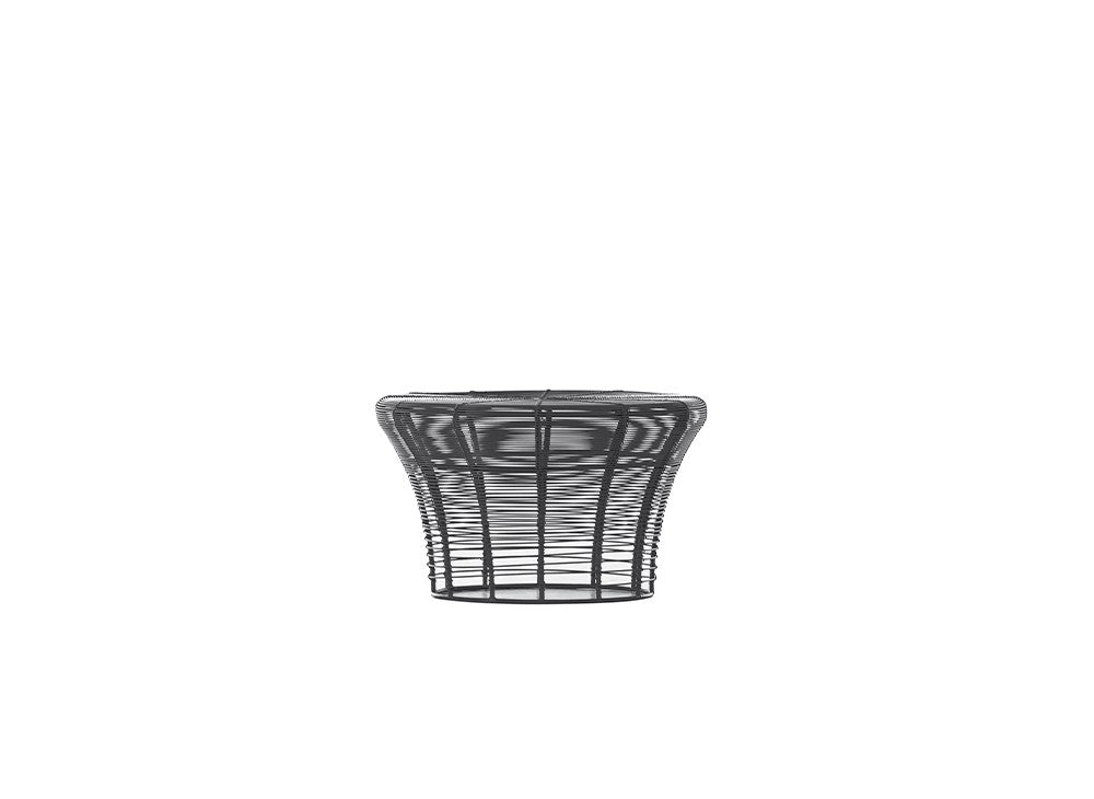 Taburete Bajo de Exterior GANDIA BLASCO ARAM Ø41 cm Diseño Nendo