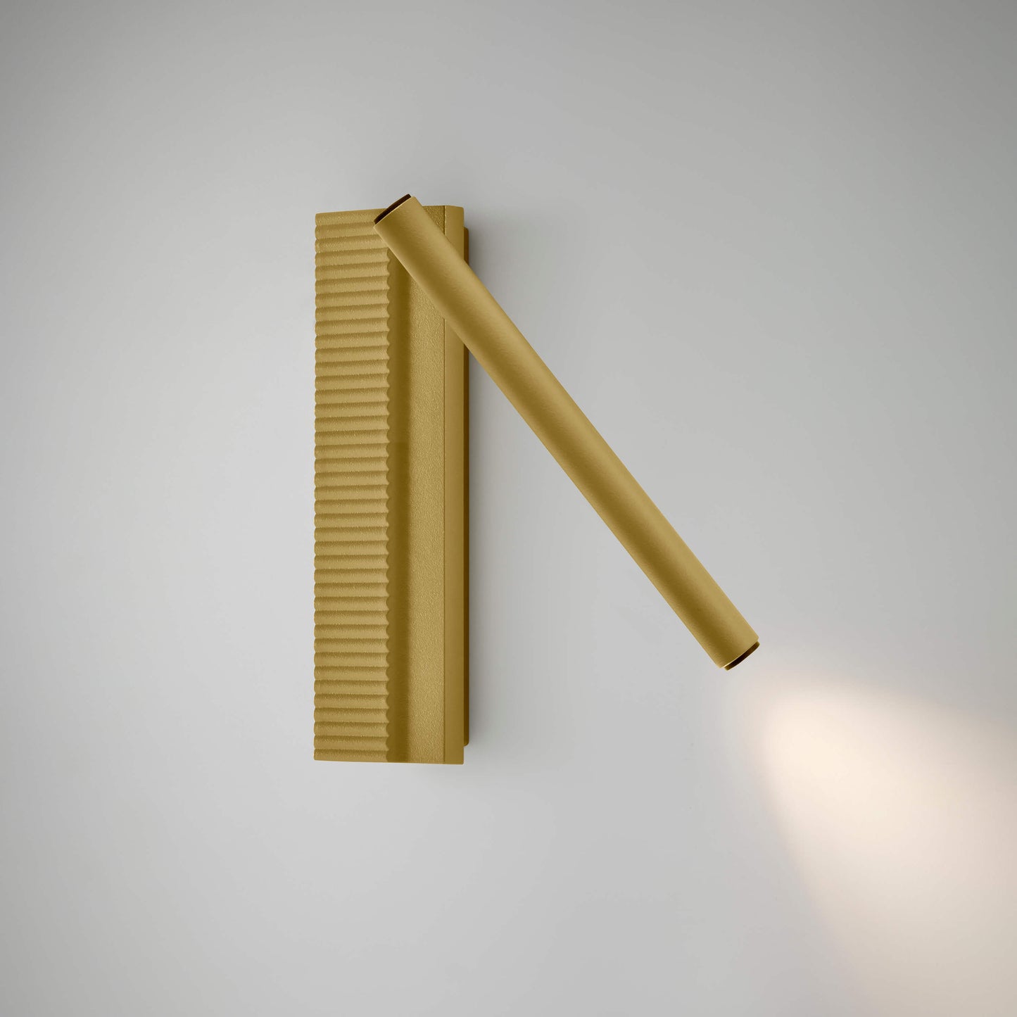 Aplique lector Arid A/03 Bover acabado Amarillo Arena texturizado
