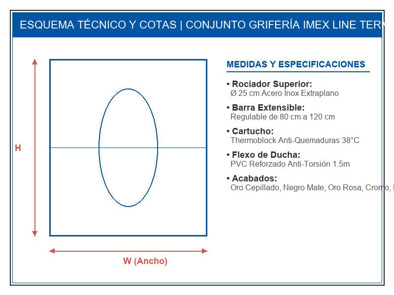 Plano Técnico y Cotas Oficiales