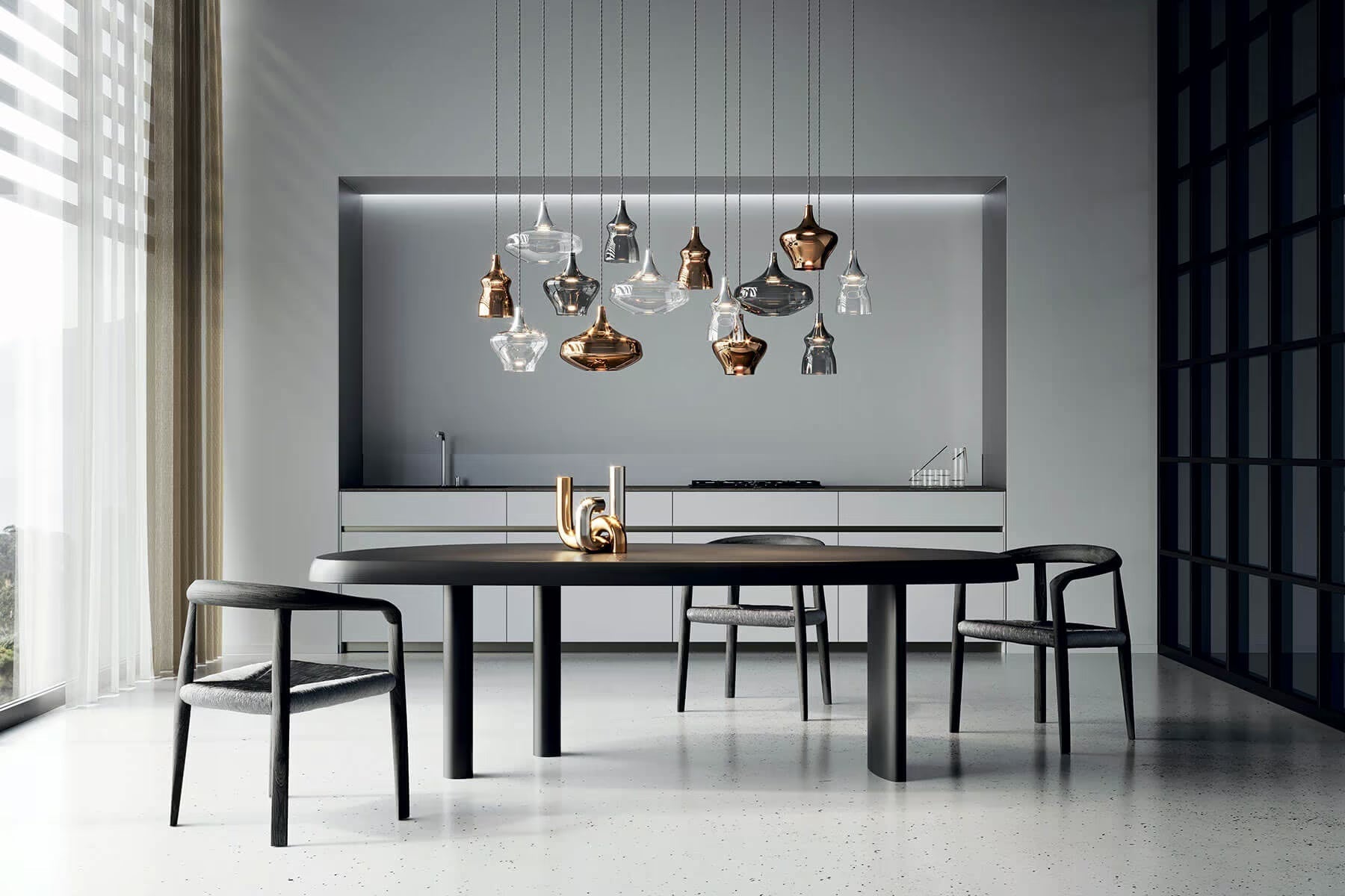 Lámpara Nostalgia LODES - Comedor de Diseño Contemporáneo