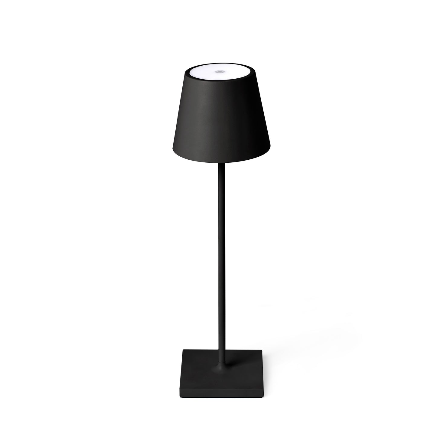 Lámpara de sobremesa portátil exterior Faro TOC LED Negro recargable