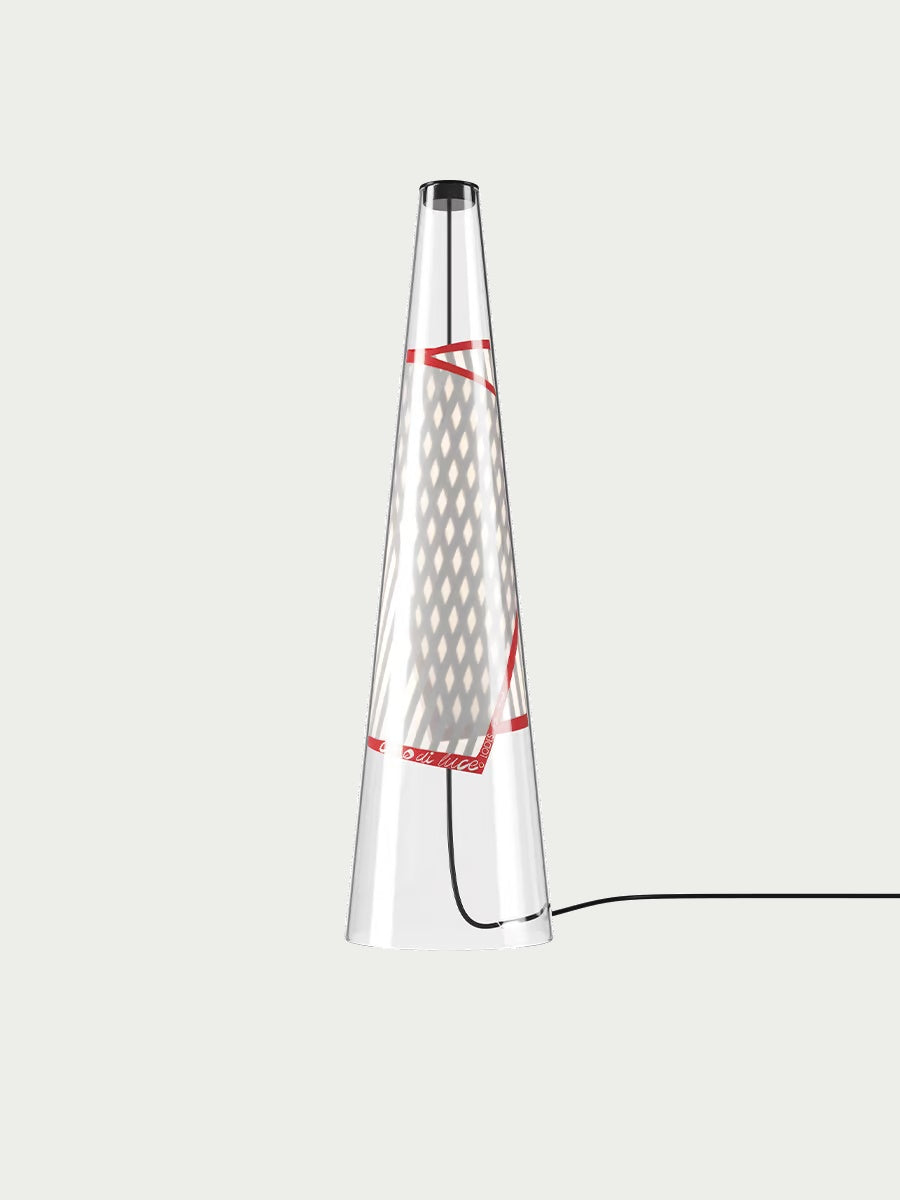 Lámpara Cono di Luce LODES - Acabado Rojo