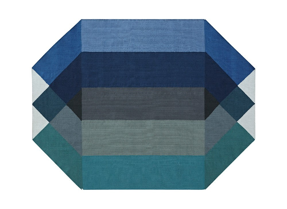 GAN DIAMOND Alfombra Exterior Blue-Green