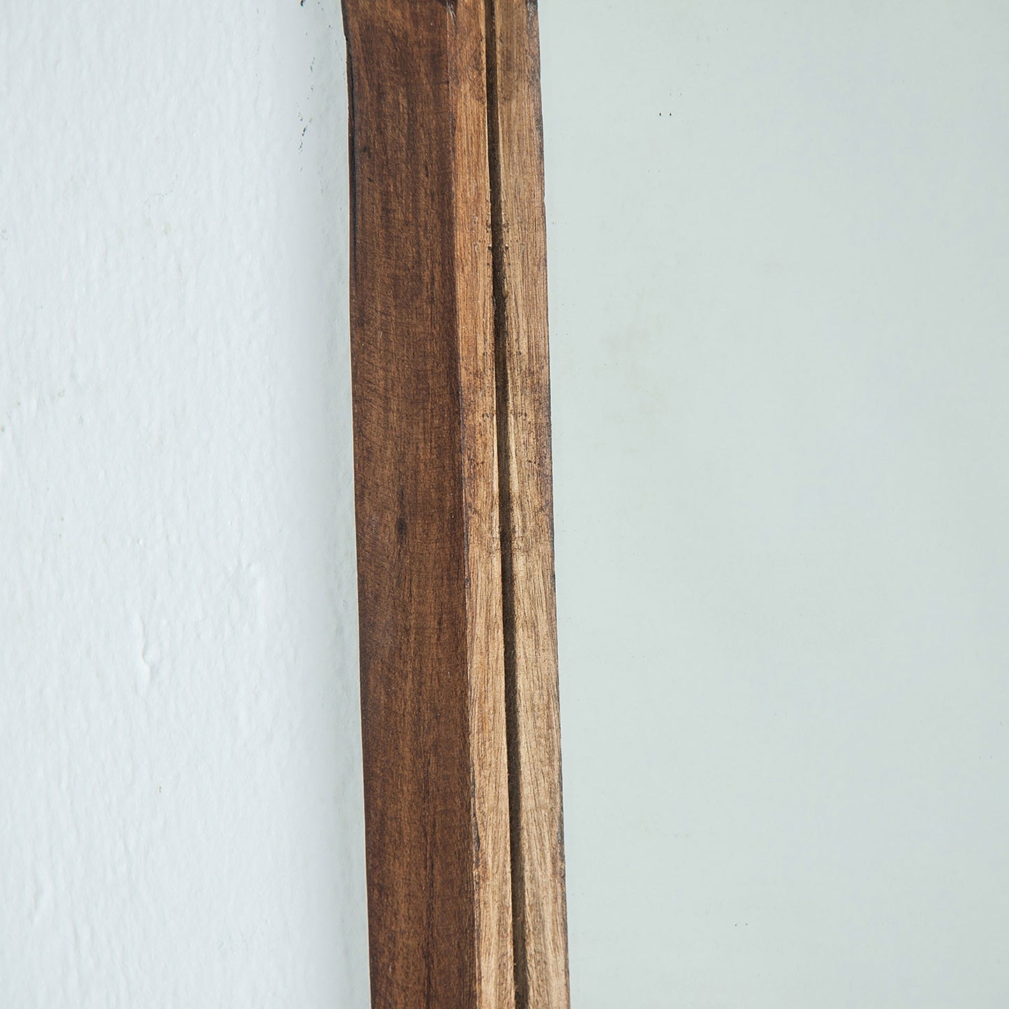 Espejo MEYRE de VICAL — Madera Mahogany Envejecida 36×32 cm