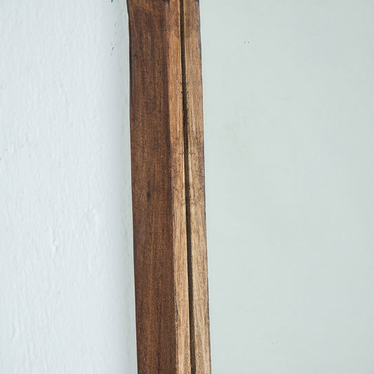 Espejo MEYRE de VICAL — Madera Mahogany Envejecida 36×32 cm