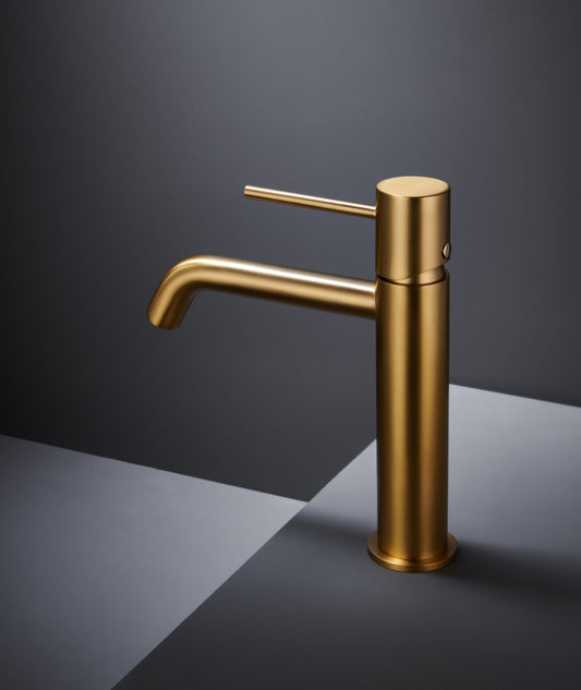 Ambiente Baño Lavabo Monza Oro Cepillado PVD