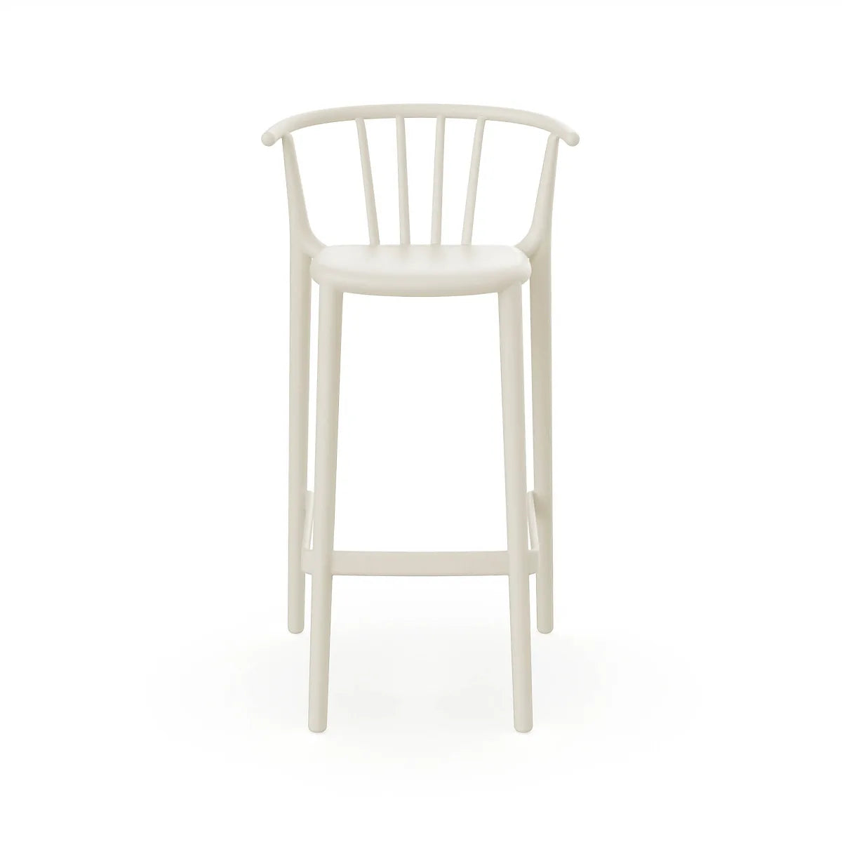 Taburete Woody Alto Resol | Polipropileno Interior Exterior