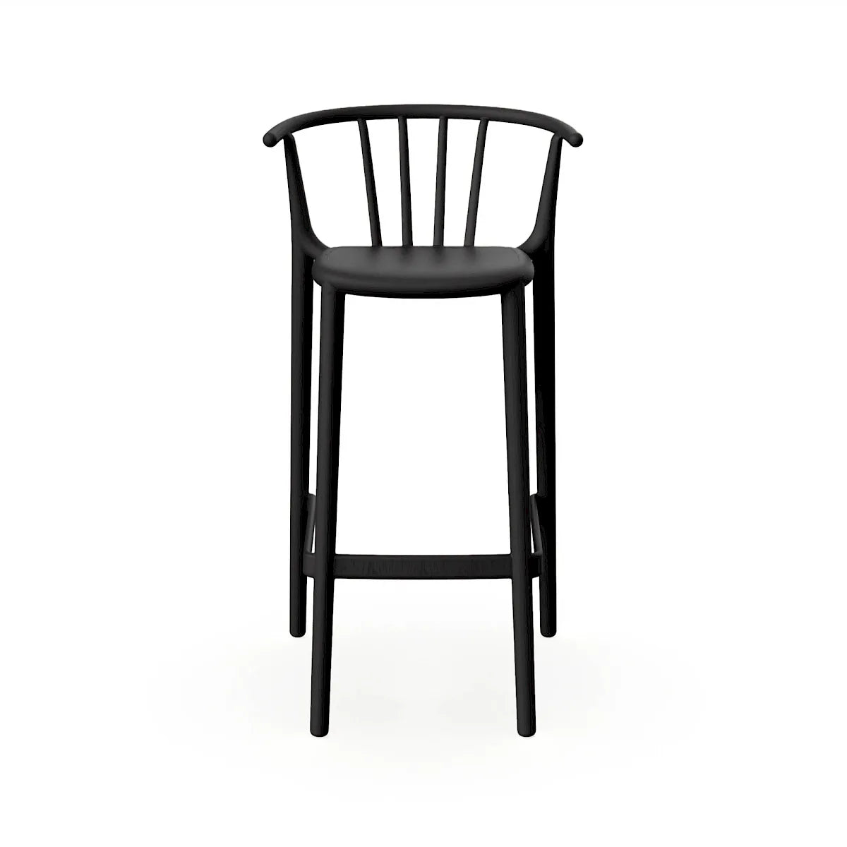 Taburete Woody Alto Resol | Polipropileno Interior Exterior