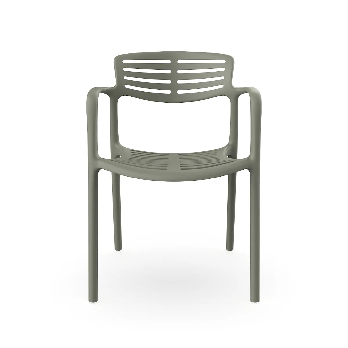 Silla Toledo Aire Resol color Salvia verde claro para interior y exterior