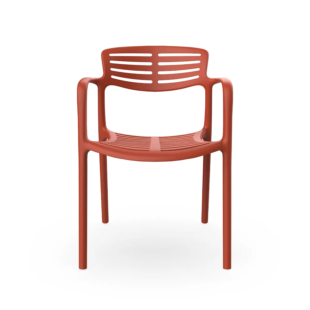 Silla Toledo Aire Resol color Greda teja para interior y exterior