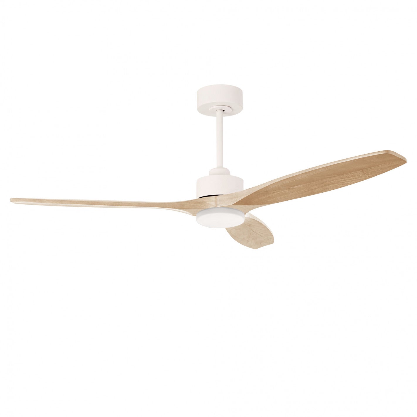 Ventilador Stem Evo 1220mm FORLIGHT blanco palas madera clara