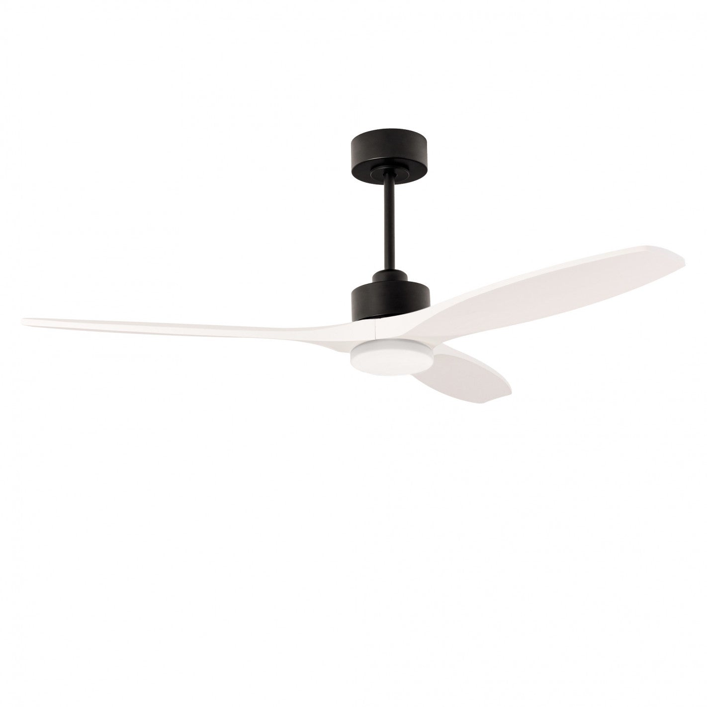 Ventilador Stem Evo 1220mm FORLIGHT negro palas blancas