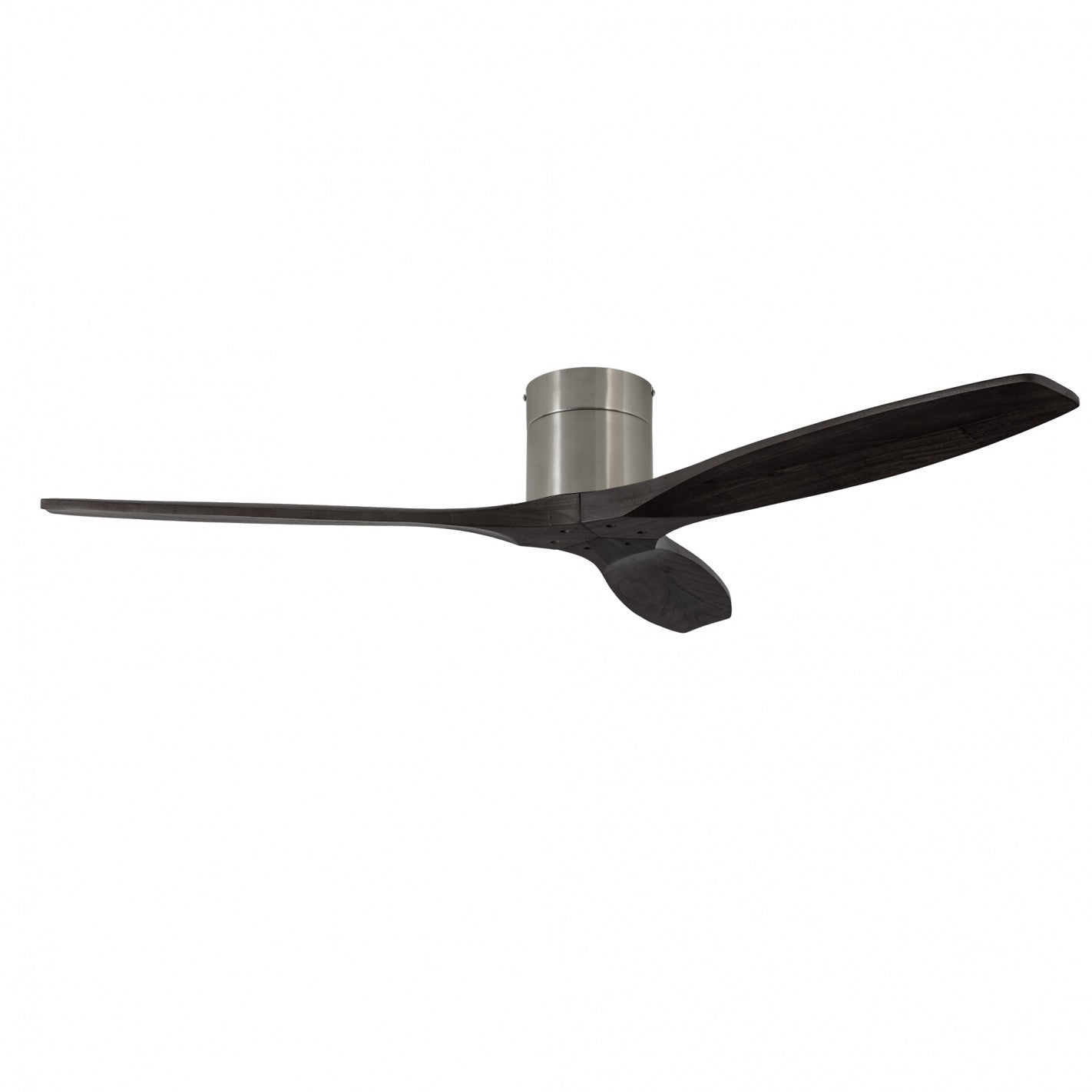 Ventilador Stem Evo 1220mm Tube FORLIGHT niquel satinado con palas negras