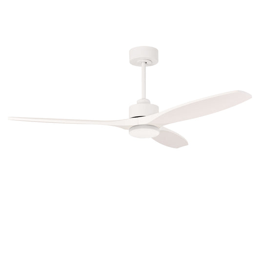 Ventilador Stem Evo 1220mm FORLIGHT blanco palas blancas LED