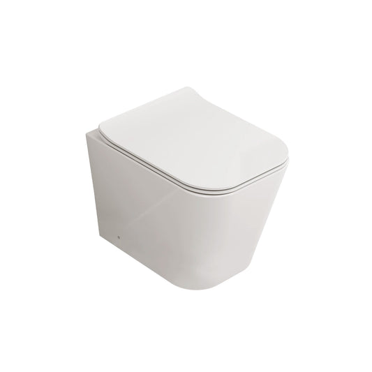 Inodoro compacto FLORENCIA — Blanco Brillo Fossil Natura