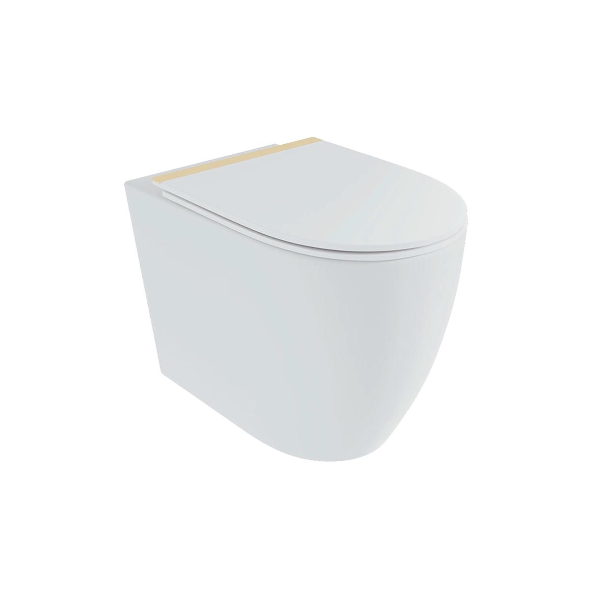 Inodoro compacto ELBA — Blanco Mate Fossil Natura