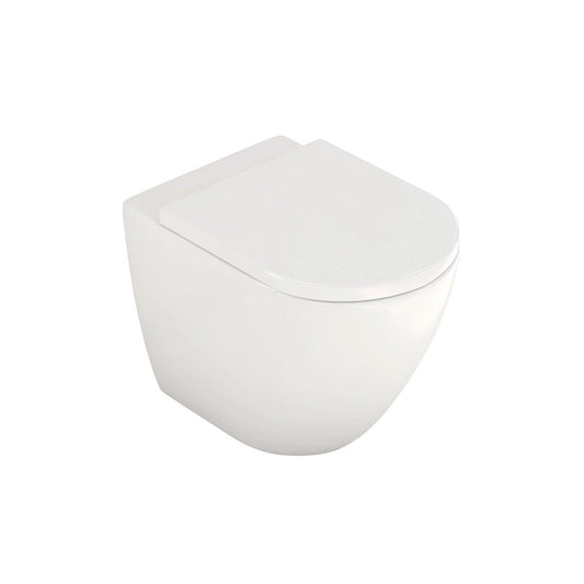 Inodoro compacto VERONA — Blanco Fossil Natura