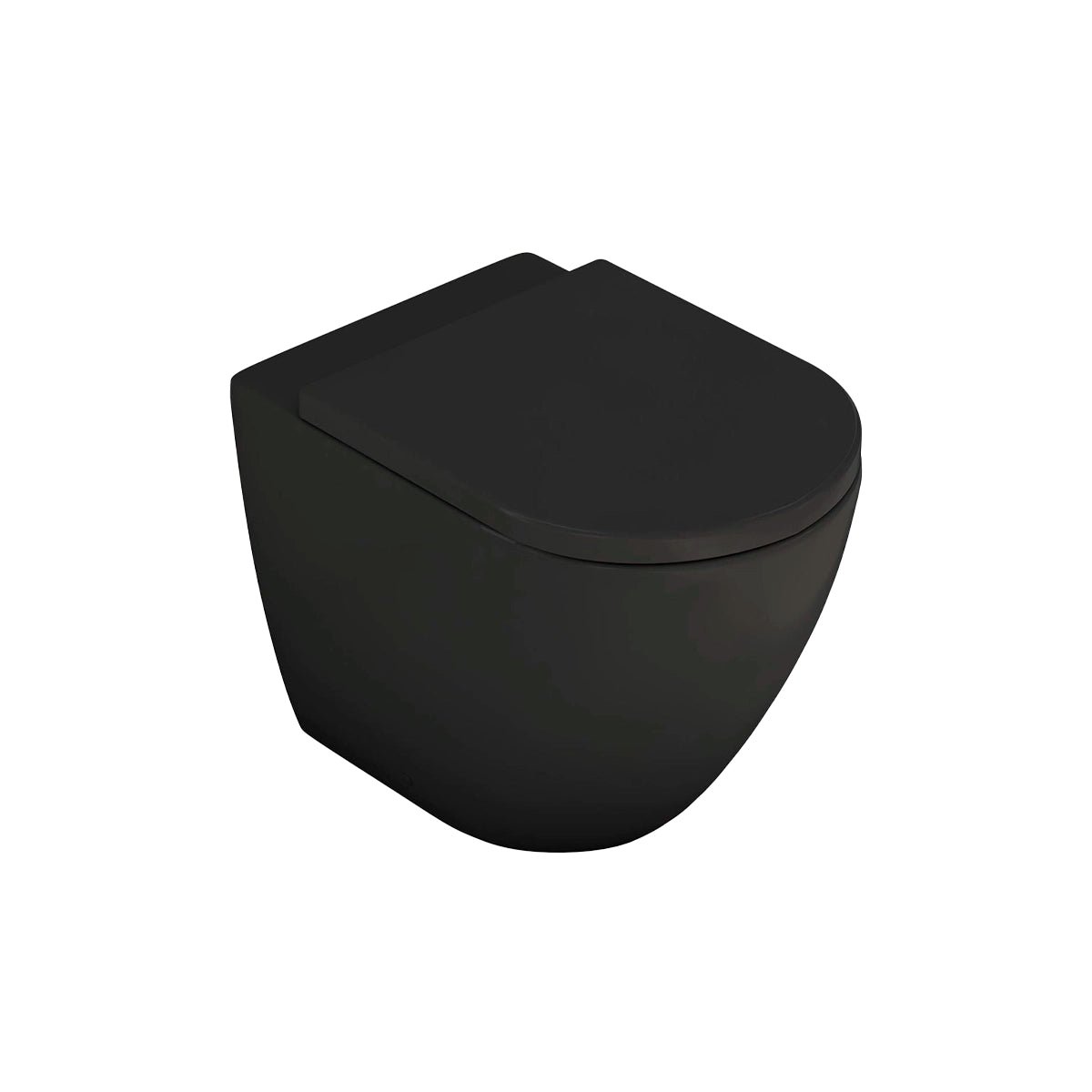 Inodoro compacto VERONA — Negro Fossil Natura