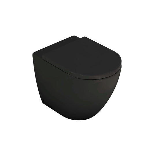 Inodoro compacto VERONA — Negro Fossil Natura