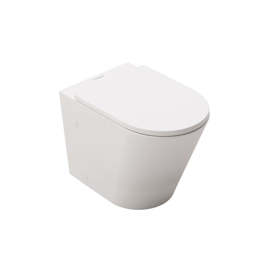 Inodoro compacto VENECIA — Blanco Brillo Fossil Natura