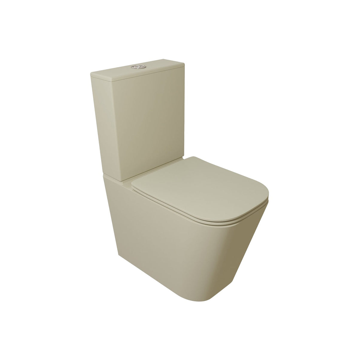 Inodoro de Tanque Bajo SERENE — Beige Fossil Natura