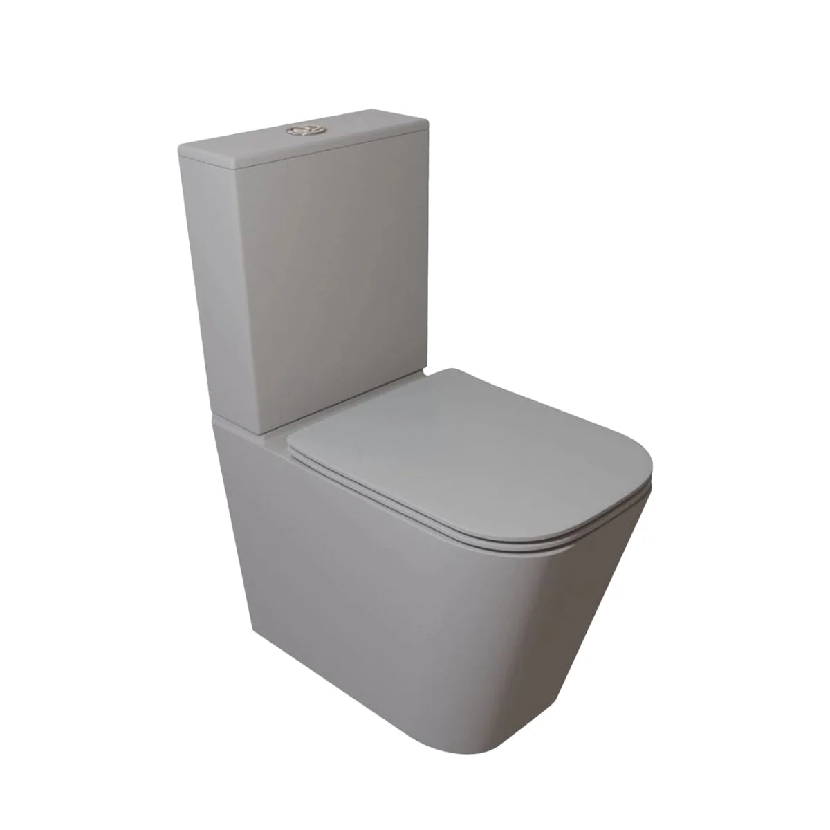 Inodoro de Tanque Bajo SERENE — Gris Fossil Natura