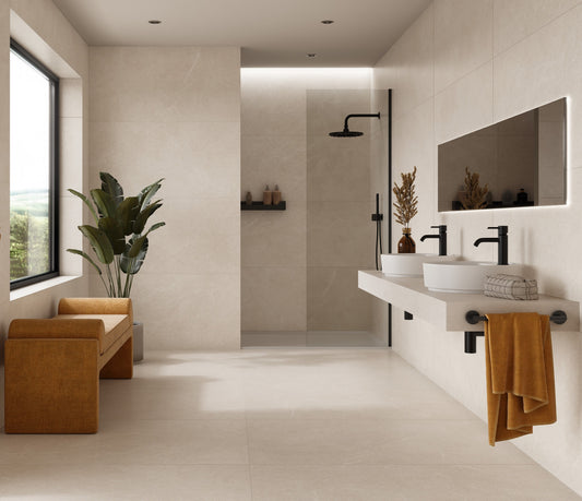 Ambiente KTL Petra Bone 60x120 cm, porcelánico efecto piedra