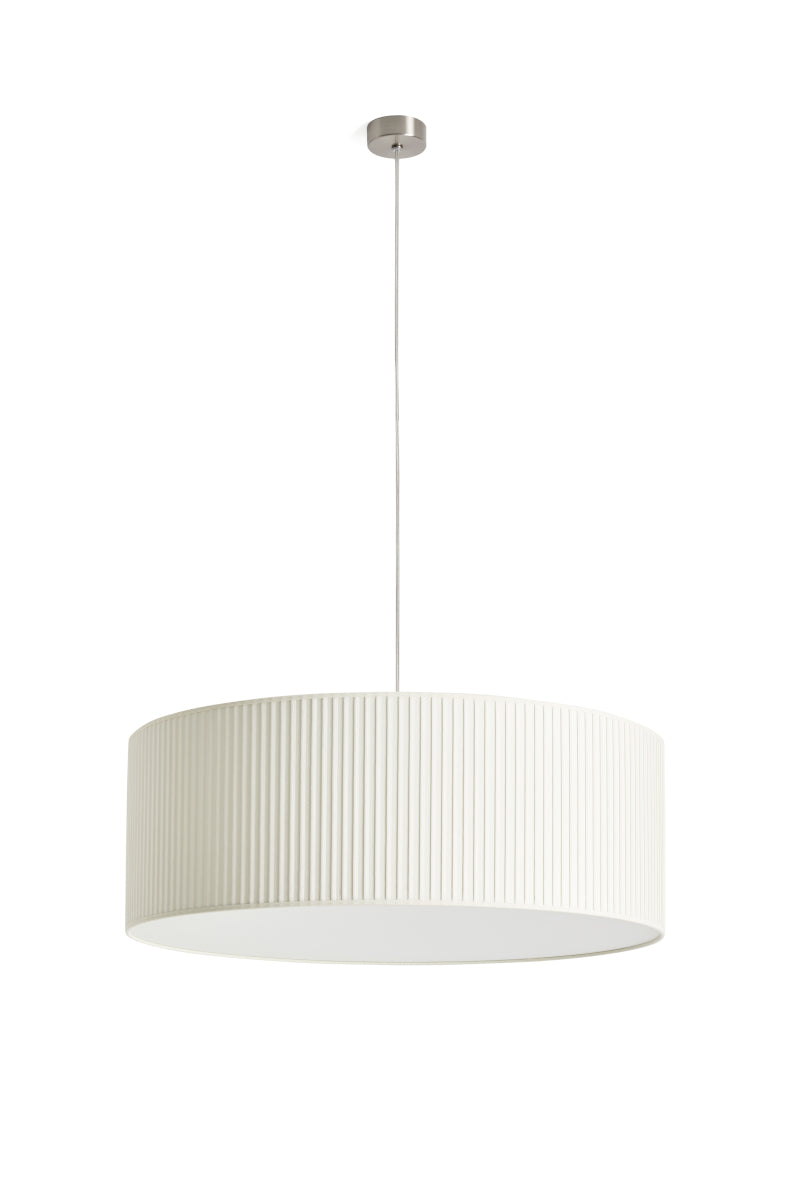 MASSMI SIMPLICITY Colgante plisado crema