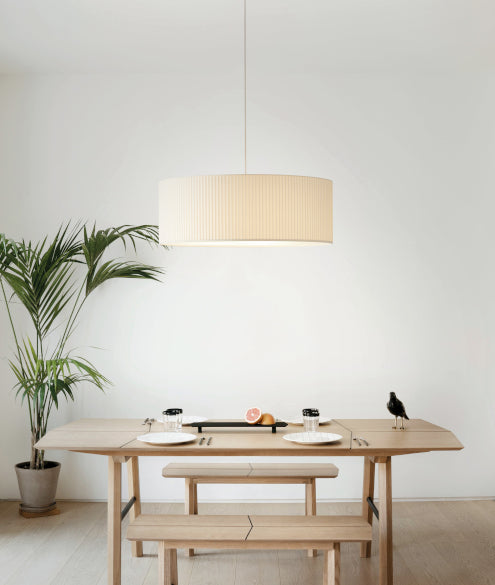 MASSMI SIMPLICITY Colgante plisado detalle