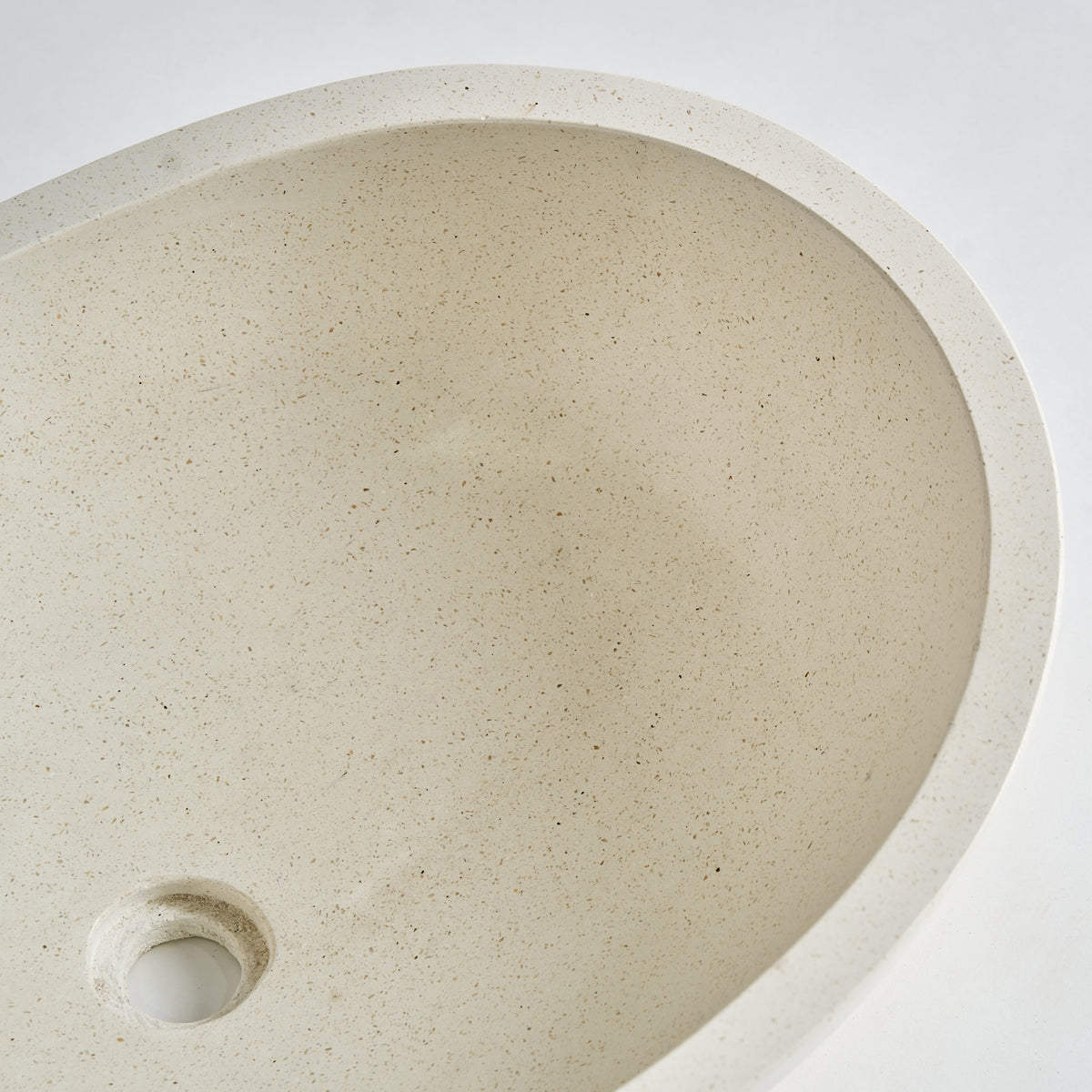 Lavabo Lussac VICAL terrazo blanco ambiente