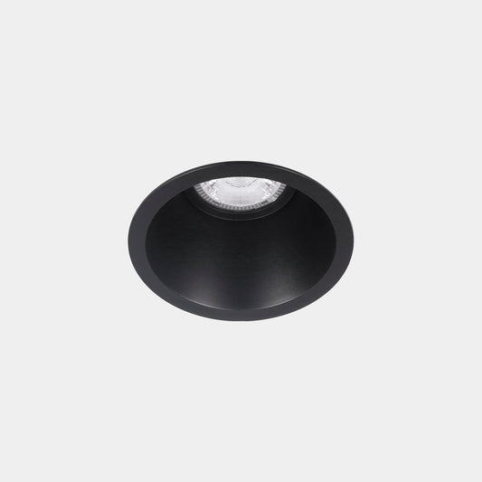 Downlight LEDS C4 Lite Deep Fix Ø88 negro