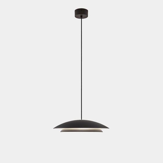 Lámpara colgante LED Noway Small LEDS C4 en acabado negro