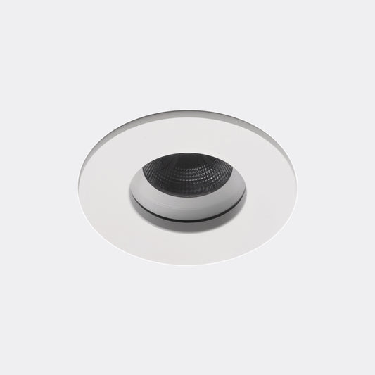 Downlight LEDS C4 Play IP65 Round Fixed 19.8W blanco para baño y ducha