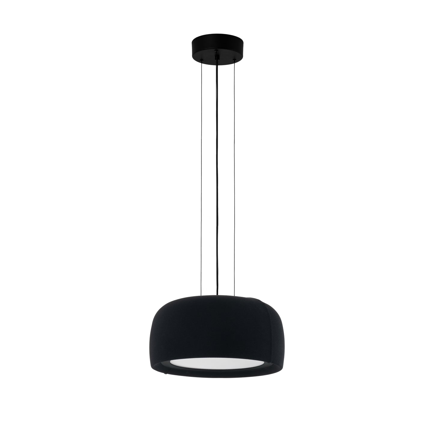Gong Ø340 Microprisma - Negro / tejido negro