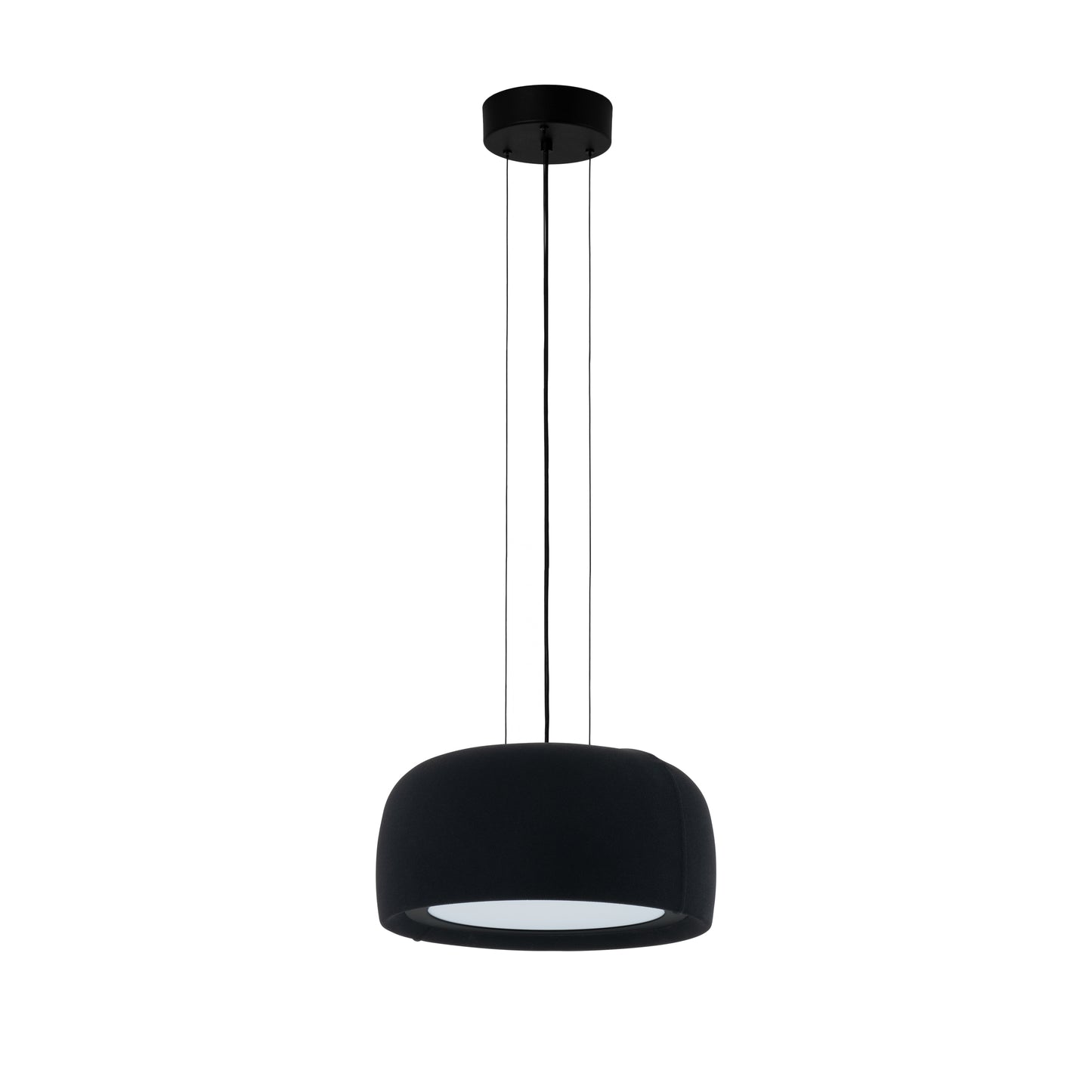 Gong Ø340 Opal - Negro / tejido negro