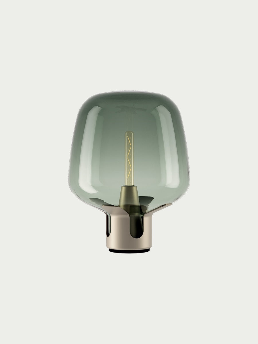 Lámpara de sobremesa Flar Medium Champagne Turquesa - Lodes