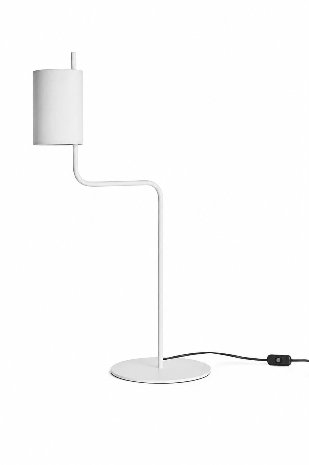 MASSMI FLAMINGO lámpara de sobremesa blanca
