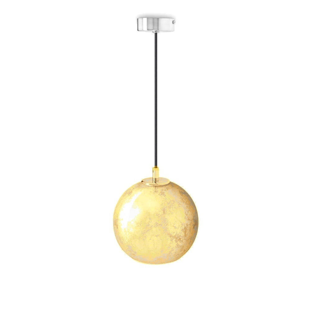 MASSMI AURA Lámpara colgante Pan de Oro Ø20cm
