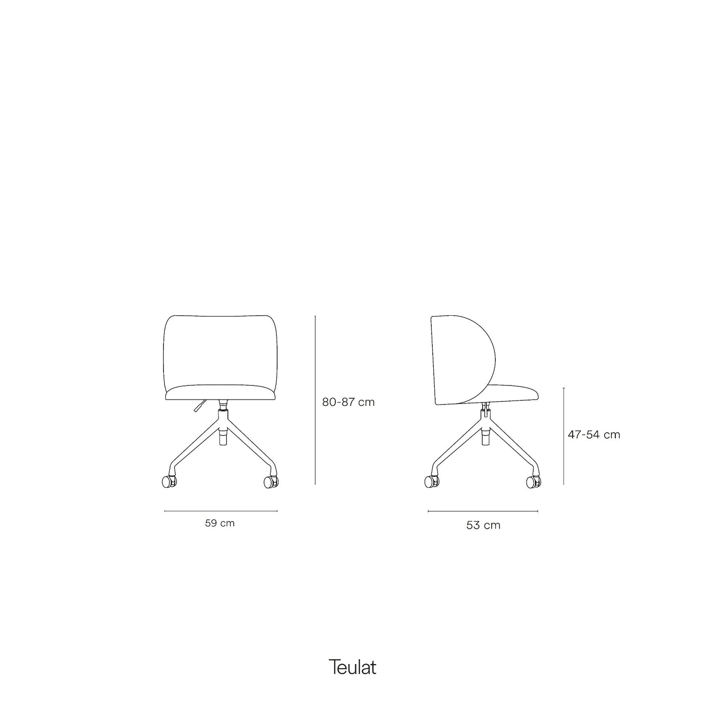 Silla Mogi Teulat con ruedas