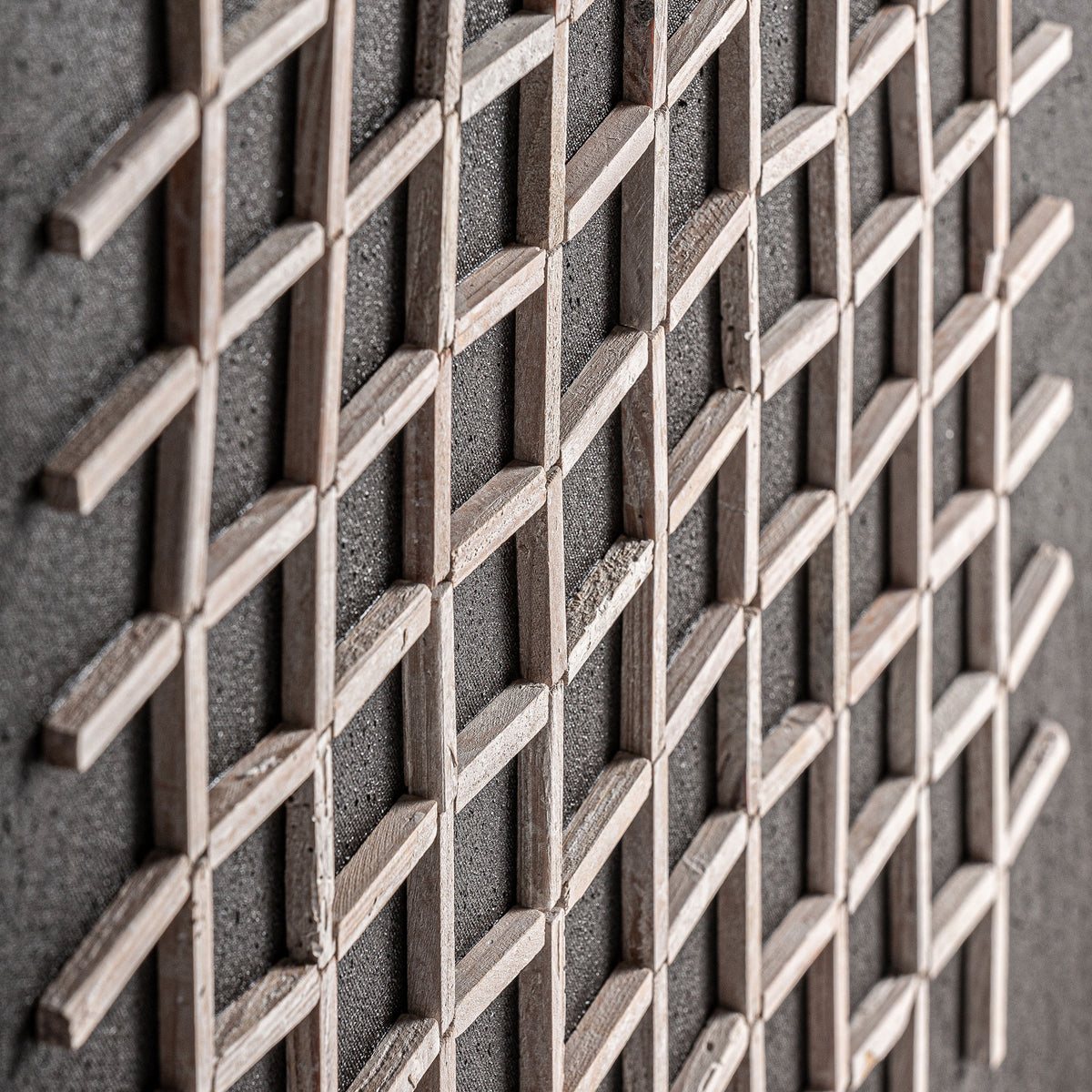 Panel decorativo Siegen Vical en ambiente contemporáneo de salón