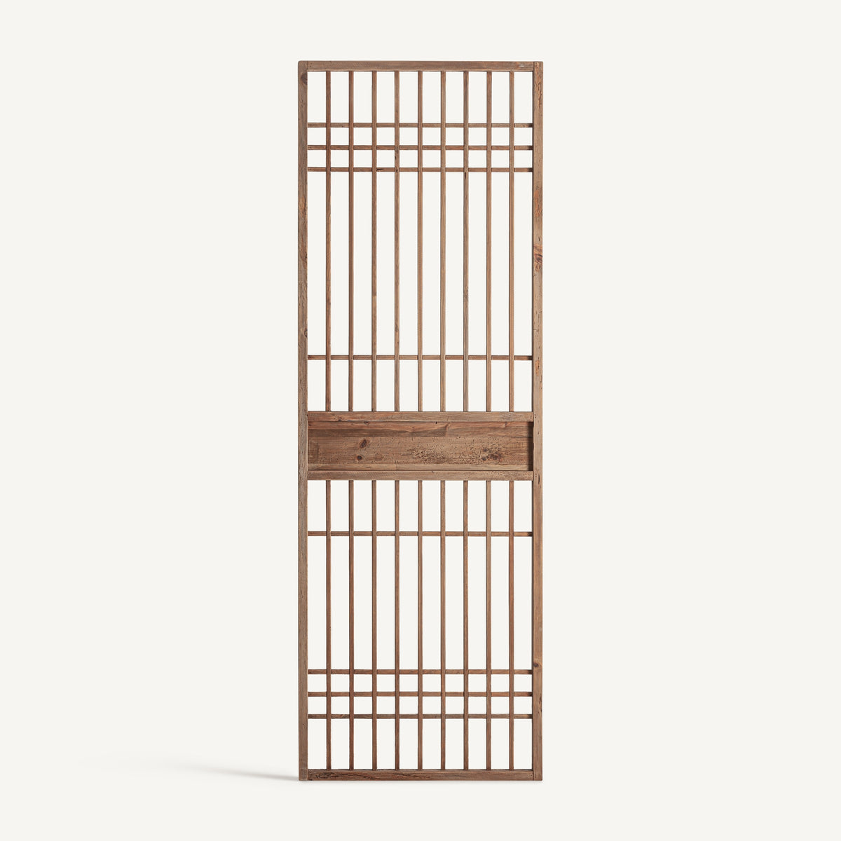 Panel decorativo Truel Vical, celosía de madera de pino reciclado de 294 cm
