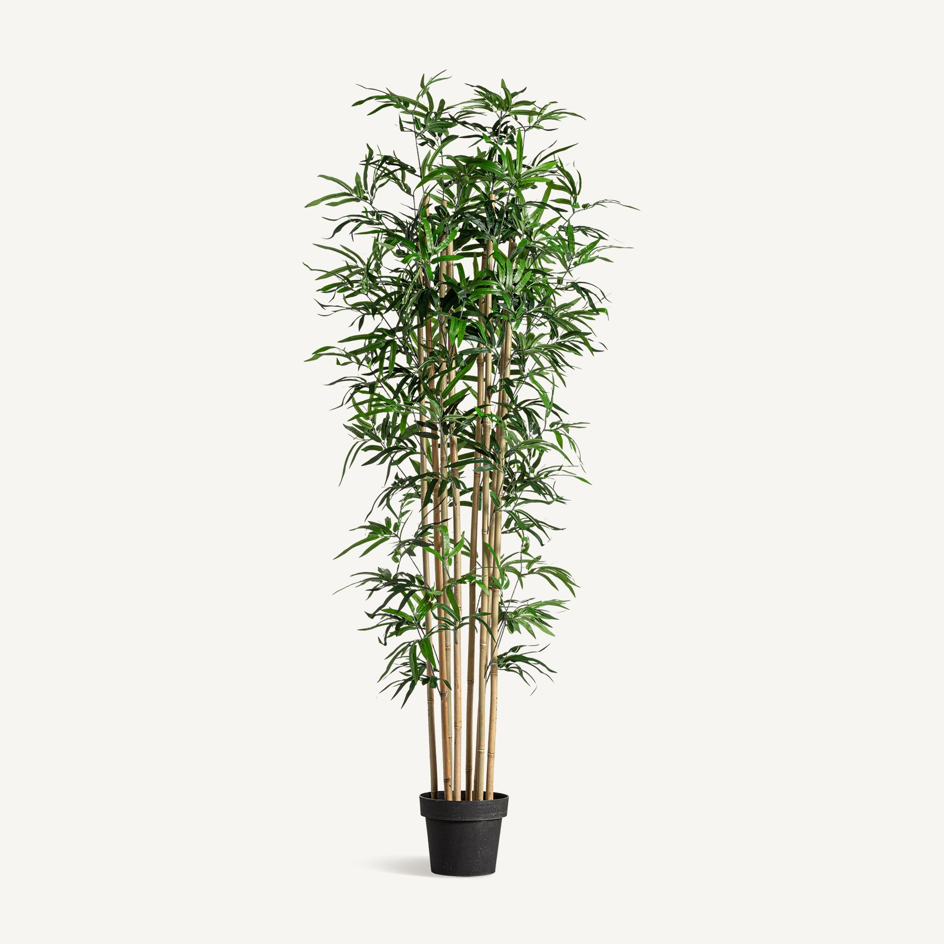 Planta artificial bambú Vical verde con maceta, plegable 180 cm