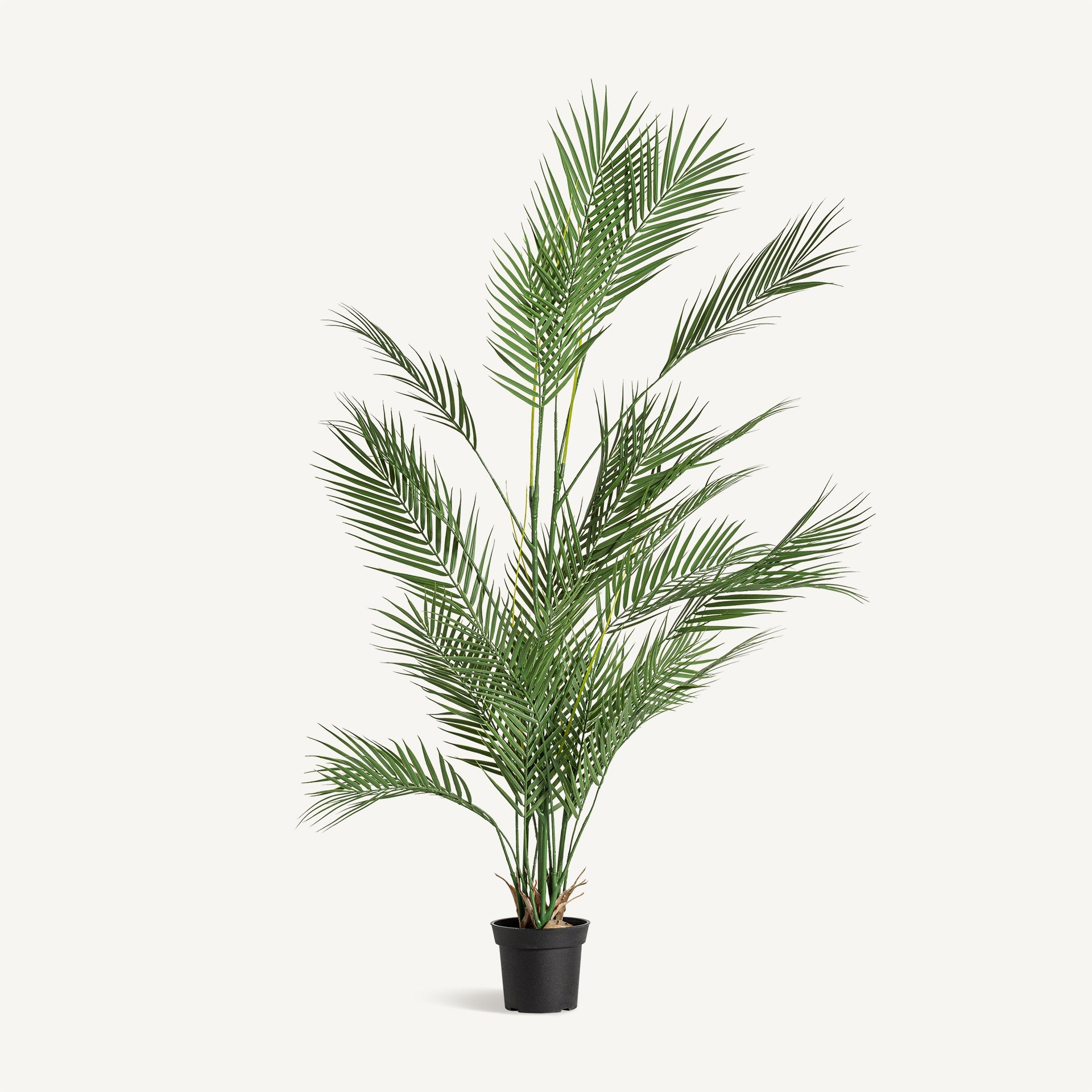 Planta artificial helecho Vical verde con maceta, plegable 145 cm