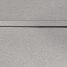 Plato de ducha FIORA Plato de ducha FIORA Trace de Silexpol, con rejilla lineal integrada en Gris