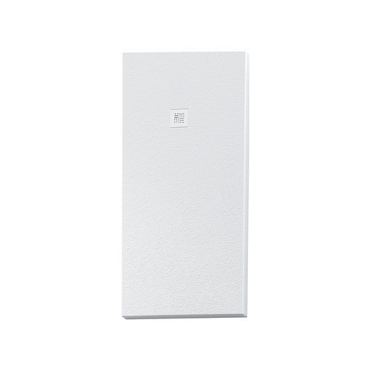 Plato de ducha Forment Get Up & Design en acabado blanco RAL 9003, de frente y completo