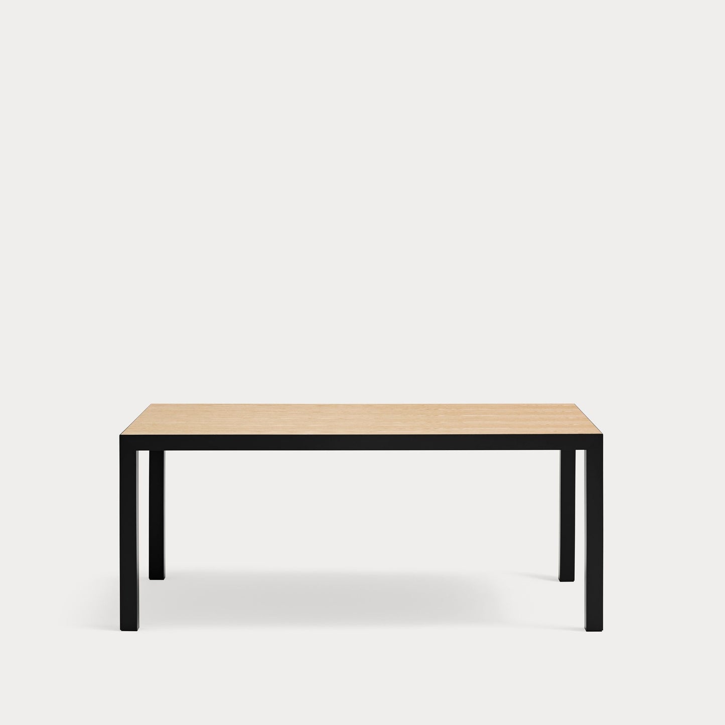 Mesa de Comedor Alma 180 cm Roble y Metal | Teulat - Roble/Negro